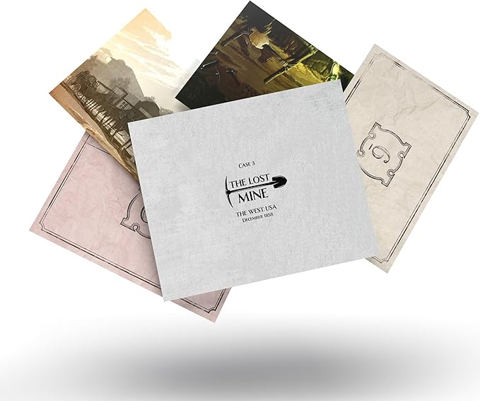 Space Cowboys Perspectives (Blue Box) - Mystery Game, Cooperative Storytelling Game, Collaborative Detective Game for Kids & Adults, Ages 12+, 2-6 Players, 90 Minute Playtime, Made