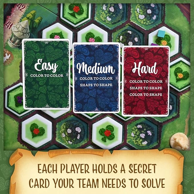 Northstar Game Studio Paint The Roses Deluxe Board Game | Cooperative Strategy Game for Adults, Teens and Families | Alice in Wonderland Strategy Puzzle | Includes Escape The Castle | 2-5 Players