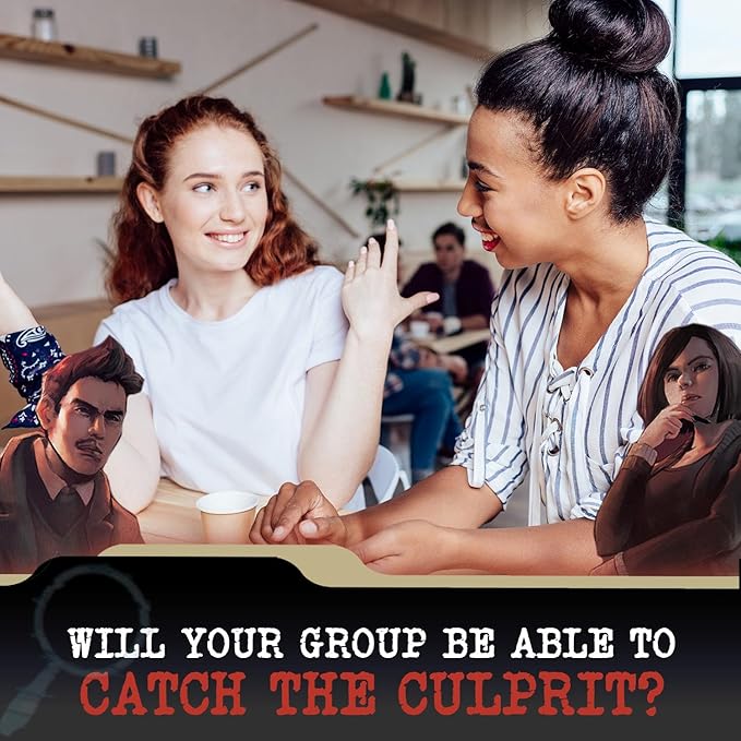 Deception: Murder in Hong Kong Board Game - Social Deduction, 4-12 Players