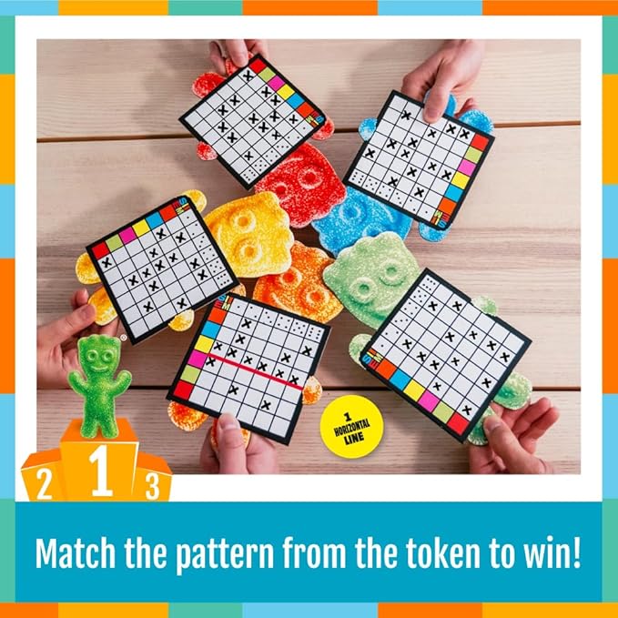 Sixem: Sour Patch Kids Dice Game | Speed, Strategy & Sabotage for Game Night | Perfect for Family Games | 2-5 Players, Ages 13+