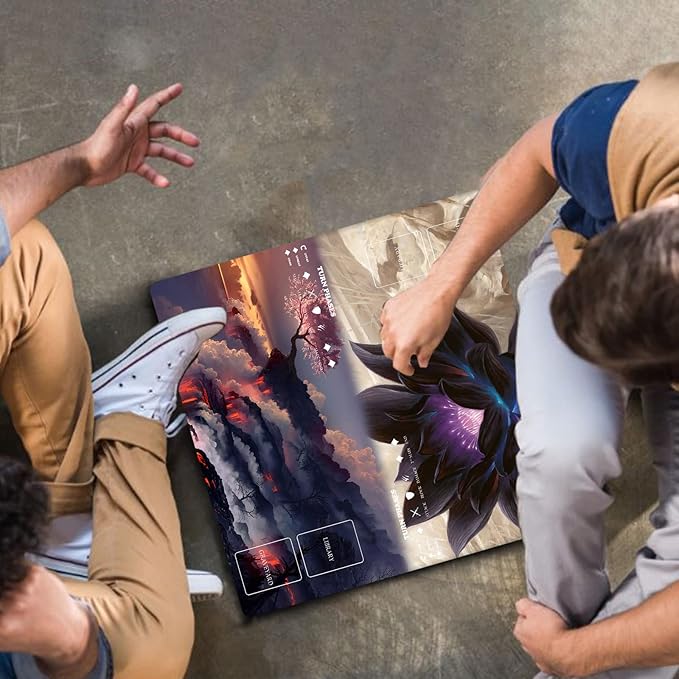 MTG Playmat Table Mats Size 60X60 cm Mousepad Compatible for MTG RPG CCG Trading Card Game Play mats Original Play Mat Art Designs & Accessories…
