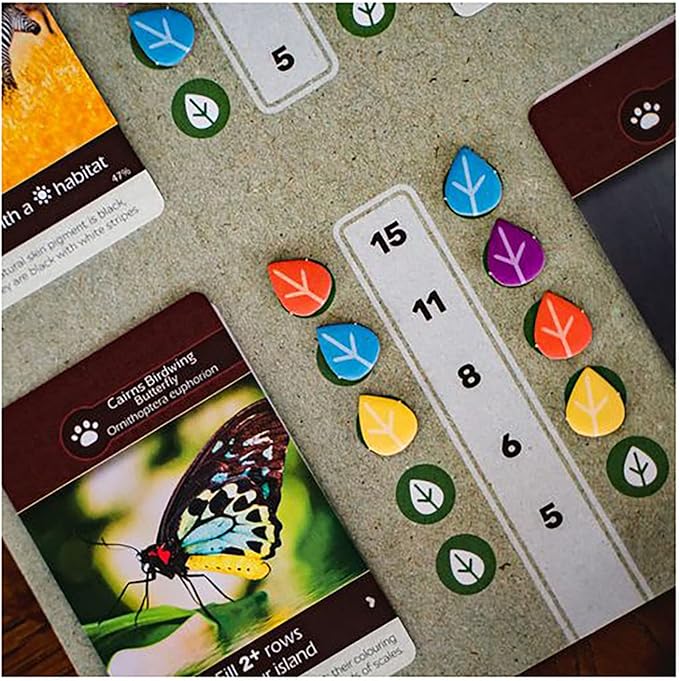 Inside Up Games Earth - The Board Game by Inside Up Games & Maxime Tardif,Ecosystem Building,Card Drafting & Action Selecting,for 1 to 5 Players,Play Solo-Multiplayer-Teams,45-90 Minute Playing Time