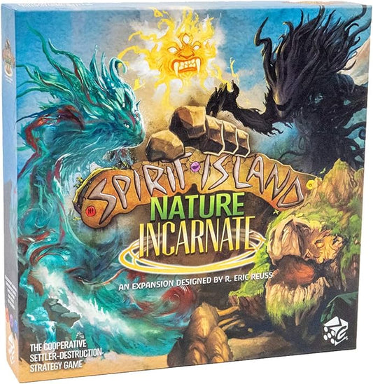 Greater Than Games | Spirit Island: Nature Incarnate | Cooperative Strategy Board Game Expansion | 1 to 6 Players | 90+ Minutes | Ages 14+