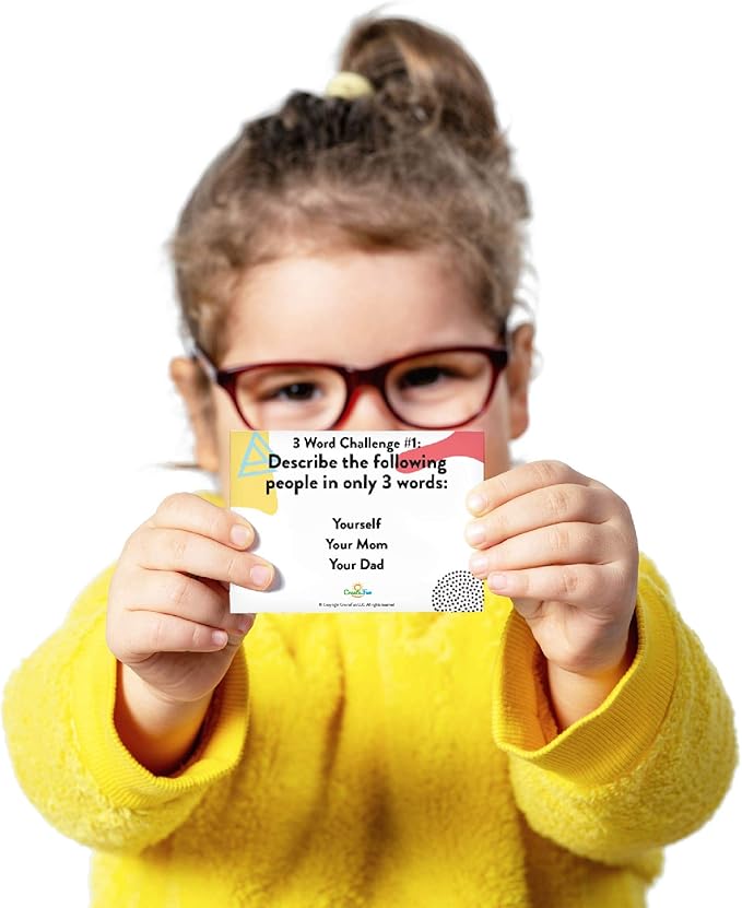 Conversation Cards Set for Kids & Adults - 202 Family Conversation Starters for Deeper Connection for Couples & Children - Engaging & Fun Connection Cards for Ages 3-103 - Help Improve Family Bonding