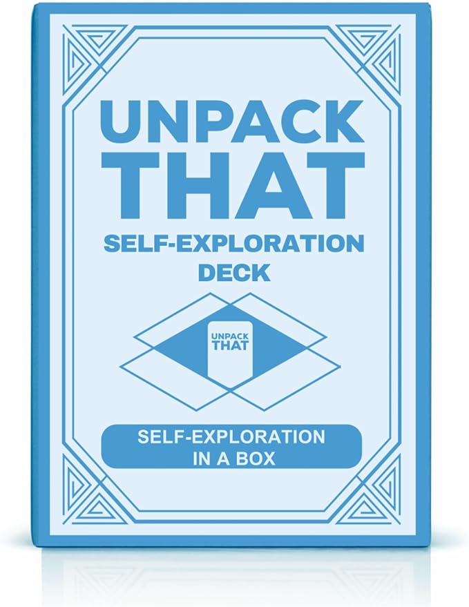 Self-Exploration Deck – 100 Deep Questions for Personal Growth, Mindfulness & Emotional Healing | Self-Discovery Cards & Journal Prompts for Reflection & Authentic Living