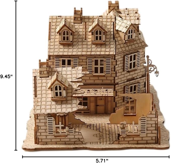 3D Wooden Puzzles War Zone 1942: Lane Warfare Model Kits, Brainteaser and Puzzle for Christmas/Birthday,Gifts for Adults and Teens to Build Combination
