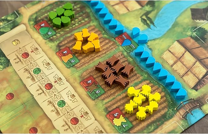 Beer & Bread Multi-Use Card Game, Resource Management Strategy, Head-to-Head Brewing & Baking, Ages 10+, 2 Players, 30 Minute Playing Time