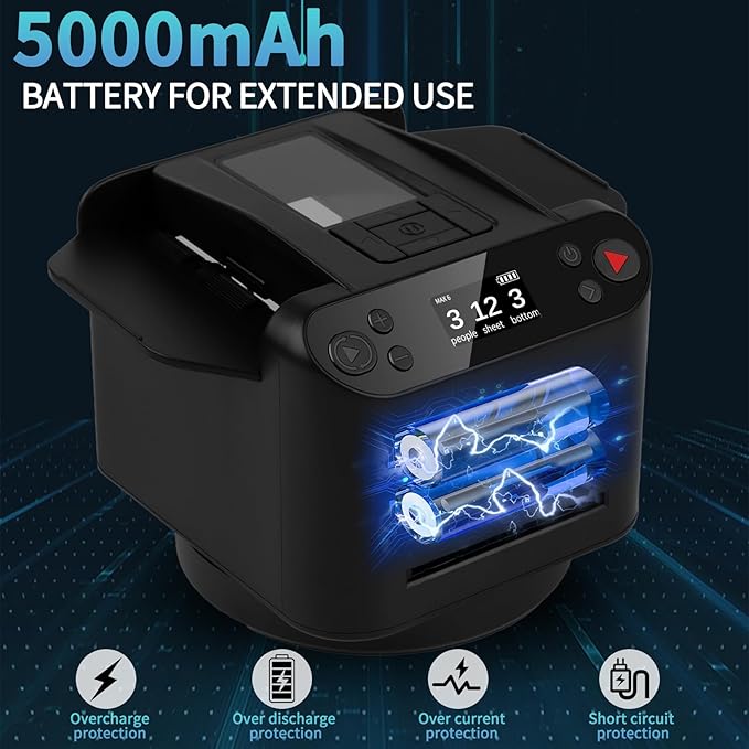 Automatic Card Shuffler and Dealer Machine,Card shuffler 2 Deck,360 °Rotating Card Dealer,Eletric Shuffling and Dealing Machine All in ONE, Ultra Quiet, Rechargeable,for Board Games and Poker Games