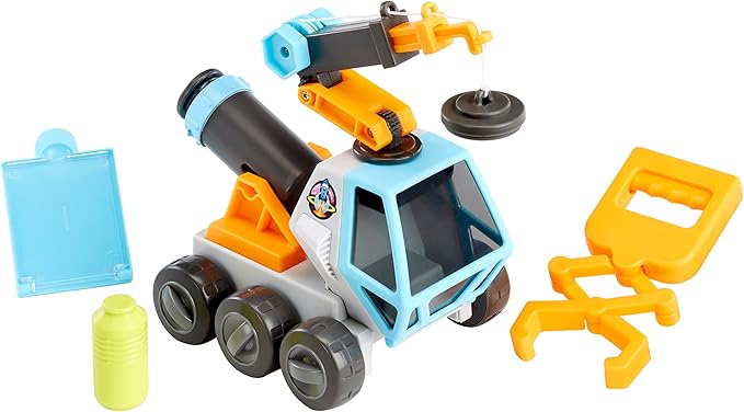 Little Tikes Big Adventures Moon Microscope Space Rover STEM Toy Vehicle with Microscope, Magnetic Crane, Extending Grabber for Girls, Boys, Kids Ages 3+