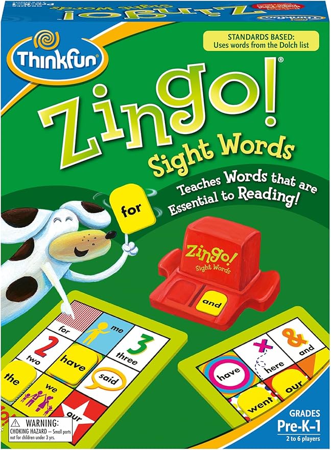 Think Fun Zingo! Sight Words,