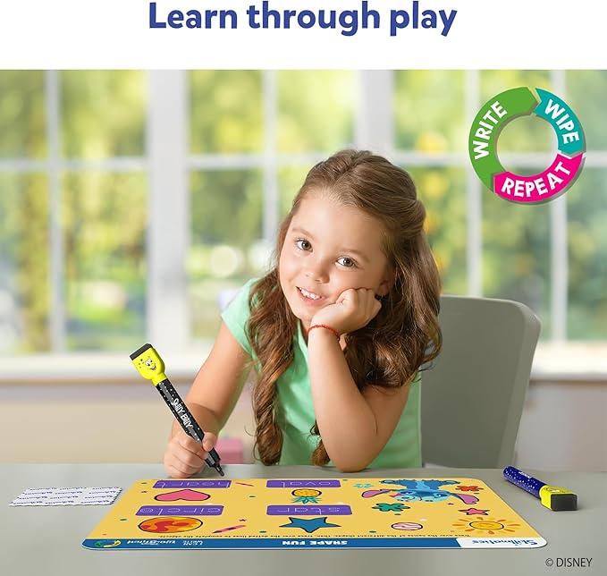 Skillmatics I Can Write Disney's Lilo & Stitch - Reusable Preschool Learning Activities, Educational Toy and Game, Back to School Supplies, Gifts for Students, Kids, Toddlers Ages 3, 4, 5, 6