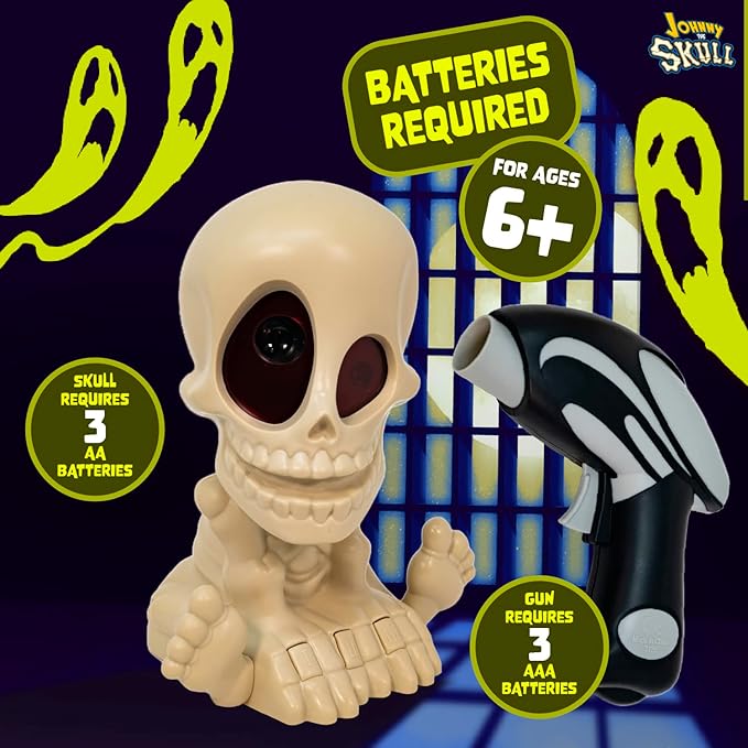 Fotorama Johnny The Skull, Blast The Ghosts for Fun and Adventure, for Kids and Family Indoor Game Play