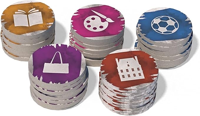 On The Underground: Paris/New York - Train Route Building, Strategy Board Game, 2 City Maps, Family Game, Ages 14+, 2-5 Players, 60 Min