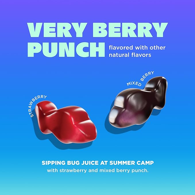 Tandy Focus Fish American Ginseng Gummies I Memory, Attention & Focus Gummies with Very Berry Punch Flavor I Gluten-Free Fast-Acting Dietary Brain Supplement Gummy I 6-Pack