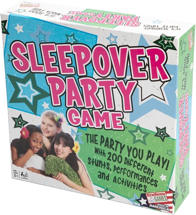 Sleepover Party - The Party You Play - Activity Game for Kids Ages 8 and Up