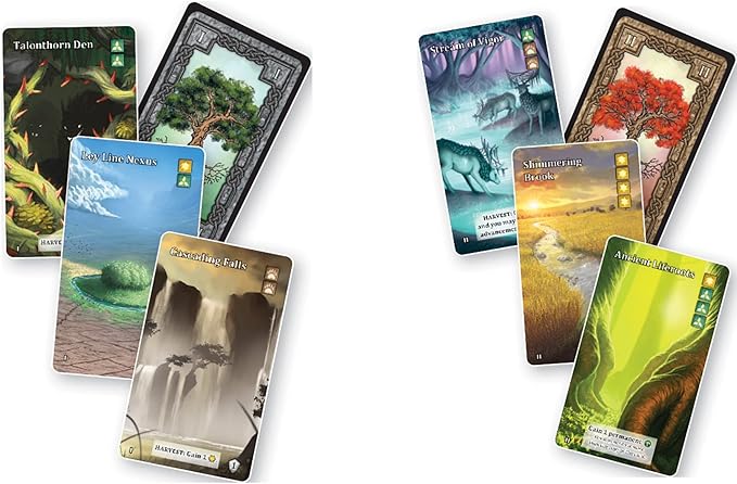 AEG Mystic Vale: Essential Edition | Fantasy Card-Crafting Game | Base Game + Vale of Magic, Vale of The Wild & Mana Storm | 2-4 Players | Ages 14+