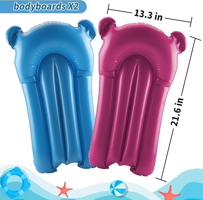 VEEST 33 FT Extra Long Water Slides for Kids Adults, Giant Double Lawn Water Slip Heavy Duty with 2 Bodyboards, Summer Water Slides with Crash Pad for Backyard Outdoor