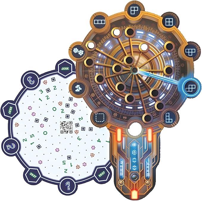 Archeo-Logic - A Competitive Deduction Board Game, Locate & Map Out A Hidden City, Ages 12+, 1-4 Players