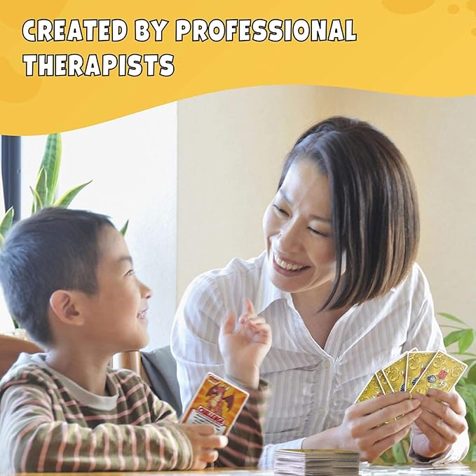 Together Land Therapy Game for Kids - Play Therapy Cards Develop Social Skills - Group Therapy Games for Teens Anger Management Toys - Counselors social skills activities for kids with Autism and ADHD