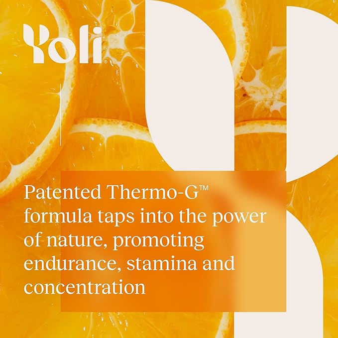 Yoli® Passion Energy Drink Powder Mix - Natural Energy Drink Mix for Endurance and Stamina, 30 Packets - Variety