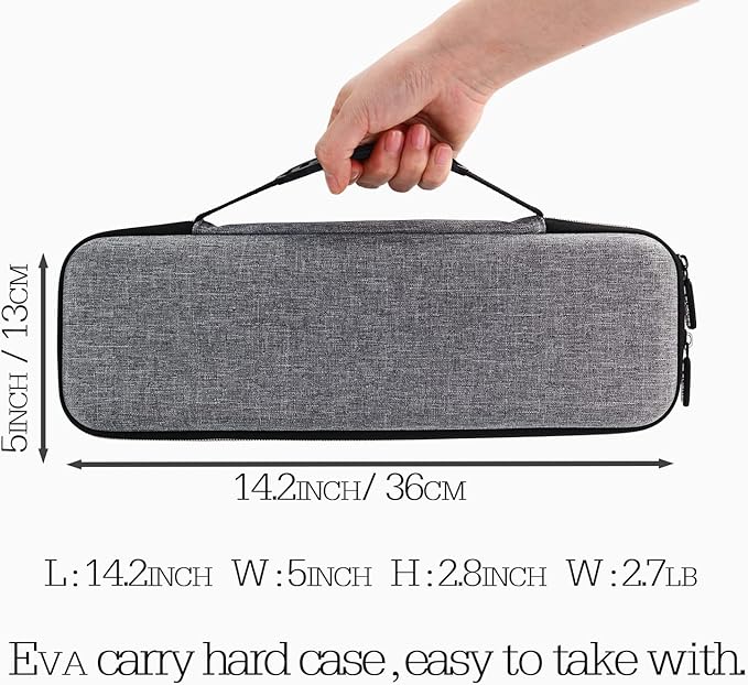 Rummy Tiles Game, Rummy Cube Travel Game Set Outlasting Color with 4 Anti-Skid Rack & Convenient EVA Hard Case