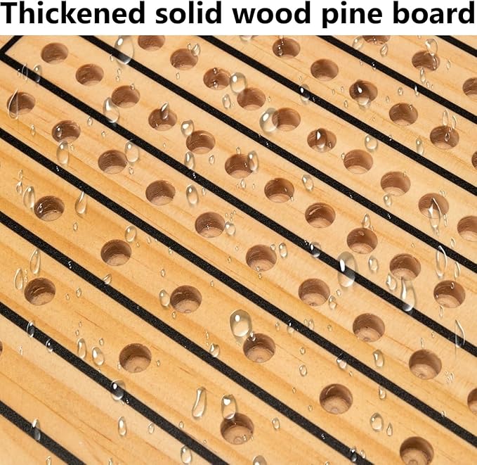 Horse Race Board Game, Horse Racing Game with 11 Luxury Metal Horses, 4 Dice, 2 Boxes of Cards, and Thickened Wood Horse Race Game Board