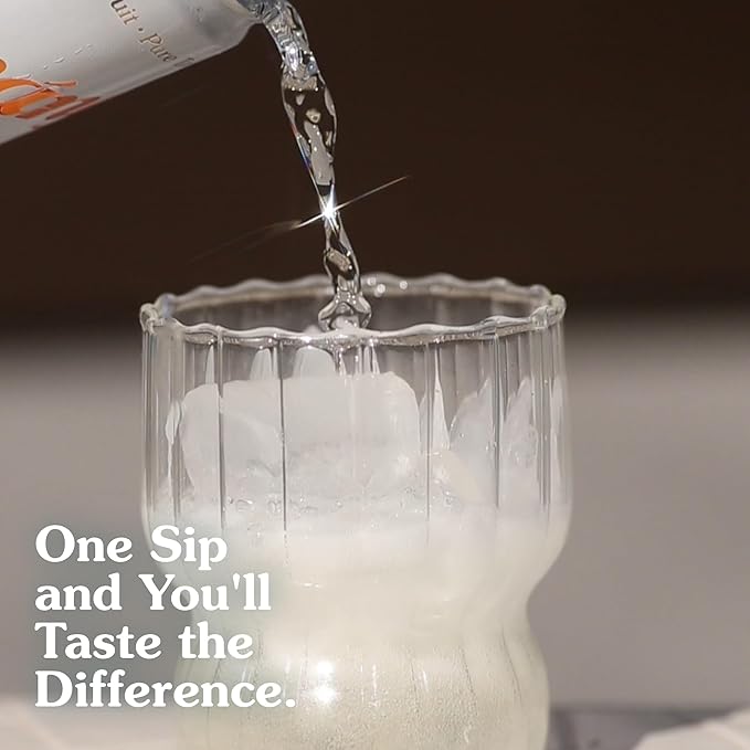 Sovány Flavored Sparkling Water, Variety Pack, Seltzer Water Drinks, USDA Organic, Made With Real Fruit, Non-GMO, Vegan, No Added Sugar, Low Calorie, Tangerine, Raspberry & Green Apple, 12 fl oz, 12 Pack