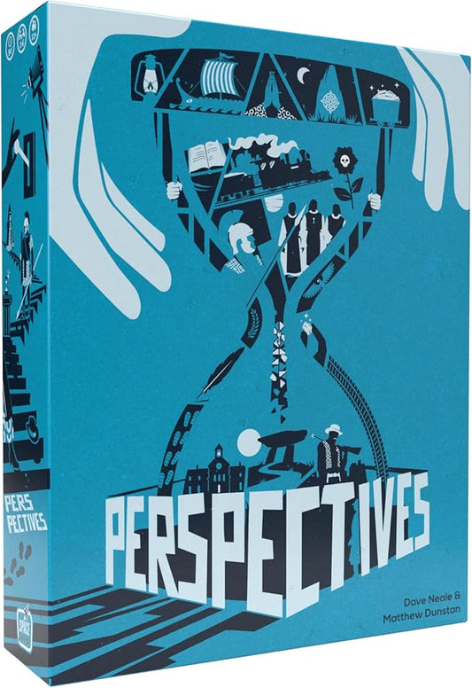 Space Cowboys Perspectives (Blue Box) - Mystery Game, Cooperative Storytelling Game, Collaborative Detective Game for Kids & Adults, Ages 12+, 2-6 Players, 90 Minute Playtime, Made