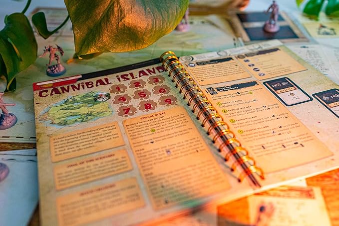 Robinson Crusoe: Book of Adventures, Strategy Board Game, for 1 to 4 Players, Portal Games