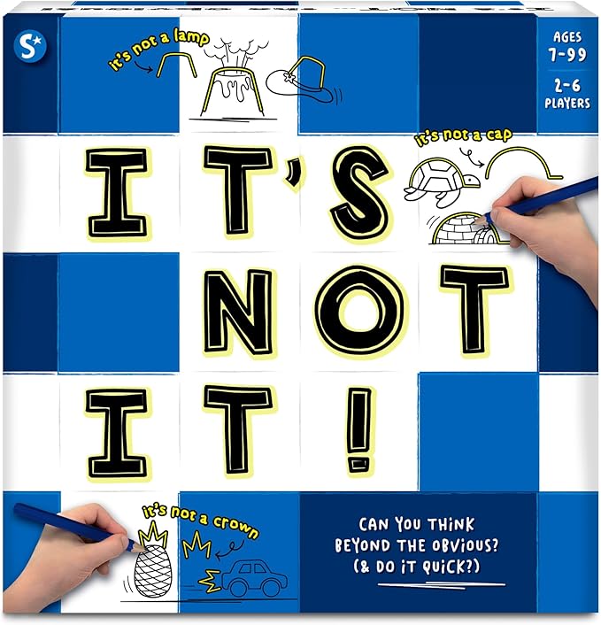 Skillmatics Card & Board Game - It’s Not It, Fast-paced Fun, Hilarious Drawing Game, Perfect for Families, Parties, and Game Nights, Race to Doodle, Gifts for Kids, Teens, Adults Ages 7, 8, 9, 10 & Up