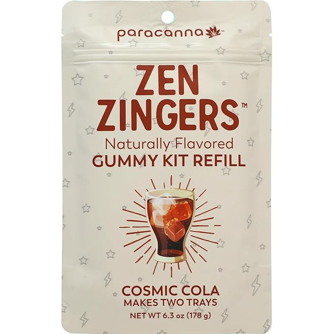 Zen Zingers Gummy Mix - DIY Gummy Candy Powder Refill - Cosmic Cola Gummies