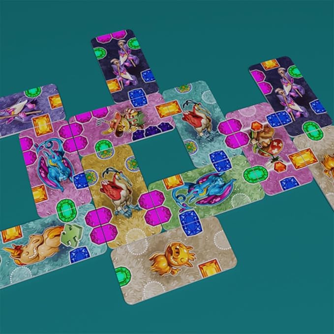 Gardlings Board Game - Whimsical Garden-Building Strategy Game with Tile Placement & Resource Management, Fun for Family, Kids & Adults, Ages 8+, 1-4 Players, 30 Min Playtime, Made by Surfin' Meeple
