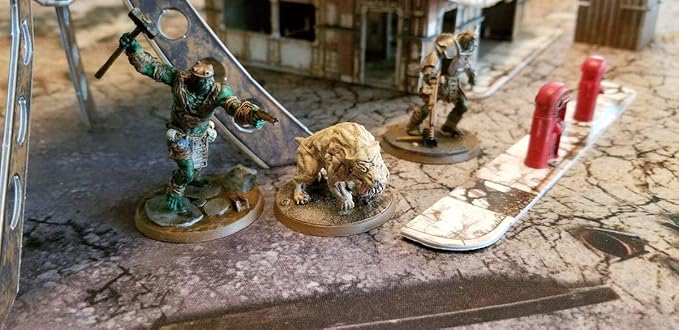 Modiphius Entertainment Fallout: Wasteland Warfare - Two Player Starter Strategy Boxed Board Game Ages 12 & Up (Officially Licensed Fallout Miniatures Game)