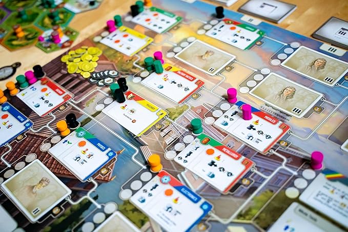 Beyond The Horizon, Civilization Building Board Game, 2-4 Players, 120 Minutes, Ages 14+