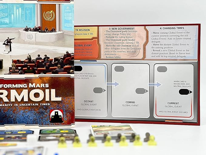 Terraforming Mars Turmoil by Stronghold Games, Strategy Board Game