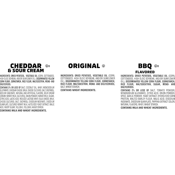 Pringles Potato Crisps Chips, Lunch Snacks, On-the-Go Snacks, Snack Stacks, Variety Pack, 19.36oz Box (27 Cups)