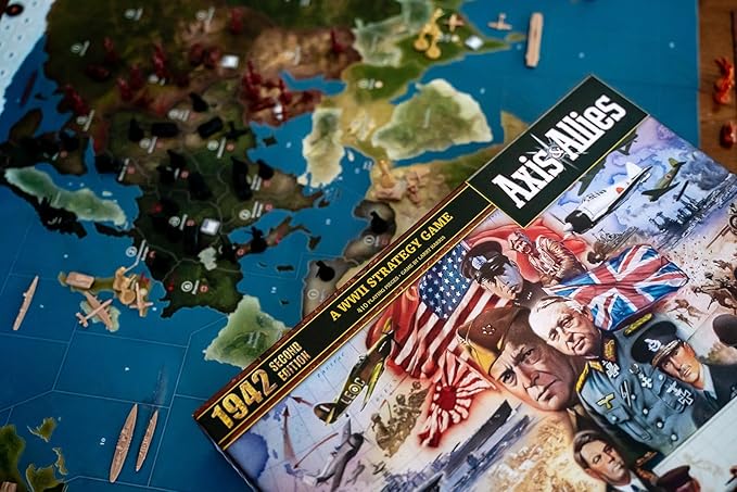 Renegade Game Studios Axis & Allies: 1942 Second Edition - WWII War Miniatures Strategy Board Game, Renegade, Ages 12+, 2-5 Players, 3-4 Hrs