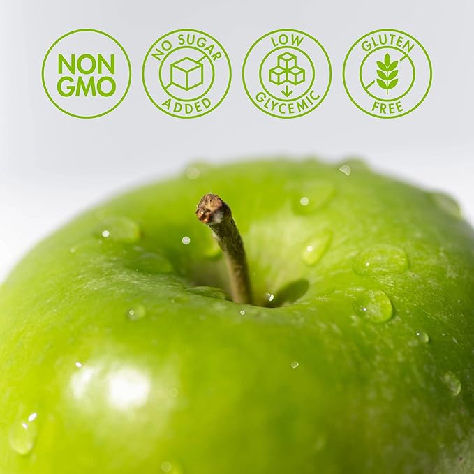 Sovány Sparkling Water, Green Apple, Seltzer Water Drinks, USDA Organic, Made With Real Fruit, Non-GMO, Vegan, No Added Sugar, Low Calorie, 12 fl oz, 12 Pack