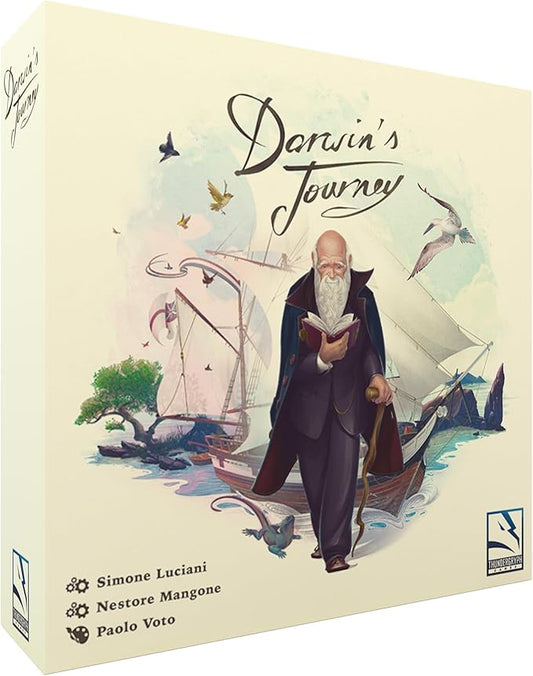Darwin's Journey Board Game - Evolutionary Strategy Game of Exploration and Discovery, Adventure Game for Kids and Adults, Ages 14+, 1-4 Players, 30-120 Min Playtime, Made by Thundergryph Games