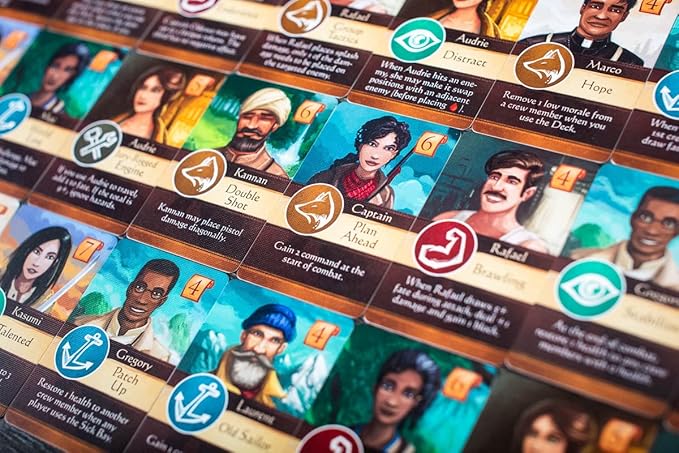 Sleeping Gods by Red Raven Games – Explore The Wandering Sea, Cooperative Fantasy Campaign Board Game, for 1-4 Players, Ages 13+