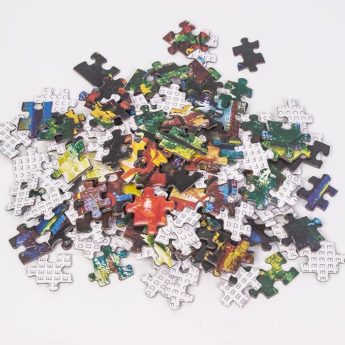 MaxRenard Game Jigsaw Puzzle 1000 Pieces for Adult Scenery Gorgeous Forest Challenge Toy Pieces Fit Together Perfectly