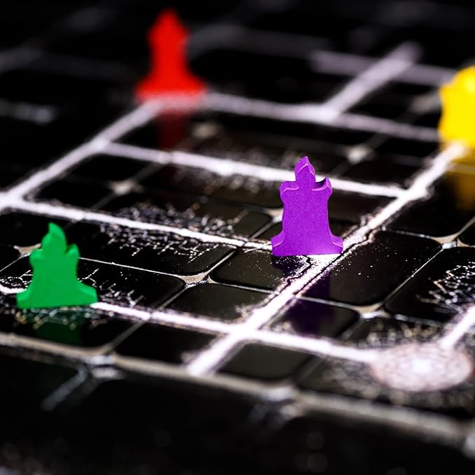 The Night Cage by Smirk and Dagger, a Spooky Cooperative Strategy Game, 1-5 Players Lost in a Dark Maze with only a Candle, Fun Horror Themed Tile Laying and Perfect for Game Night, Adults, Teens 14+