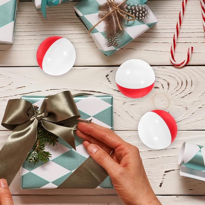 50PCS Vending Machine Capsules,1.97Inch Empty Round Balls Plastic Gumball Containers for Birthday Christmas Party Favor