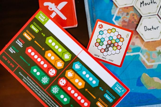 Landmarks | Cooperative Board Game for Adults and Kids | Fun Game for Family Game Night | Word Association Party Game | Ages 10 and up | 2-10 Players | Average Playtime 20 Minutes