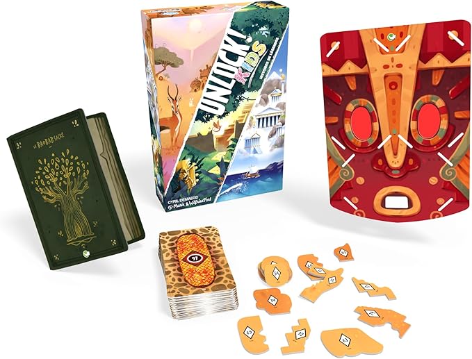 Unlock! Kids: Legend Stories Card Game - Escape Room Game for Kids and Adults, Cooperative Mystery Game for Family Game Night, Ages 6+, 1-4 Players, 20-60 Minute Playtime, Made by Space Cow