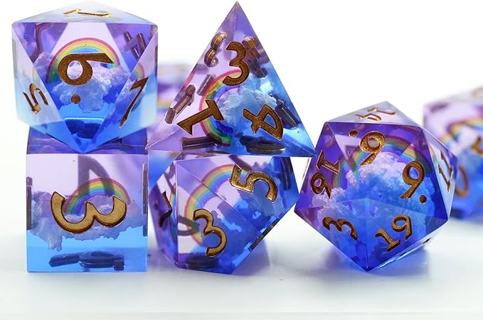 Dungeons and Dragons Game Dice,D&D Dice Set,DND Dice Gift Set for Role Playing Table Games