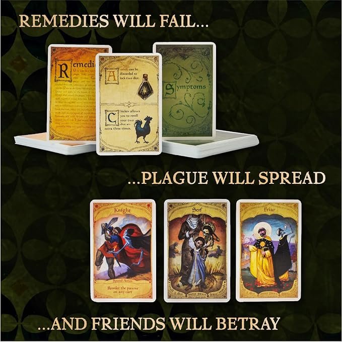 Facade Dark Cites Series Board Game of Strategy, Deceit, and Luck - Card Game for Teens Adults and Family - Deluxe Bristol 1350