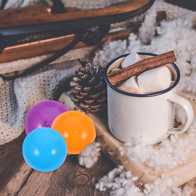 Amosfun 50pcs Gumball Vending Machine Capsules - 1.7 Inch Empty Colored Round Capsules Plastic Containers for Prizes Party Favors Goodie Bag Fillers