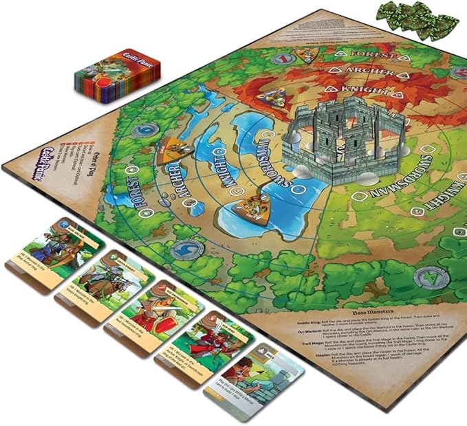 Castle Panic 2nd Edition | Cooperative Board Game for Adults and Family | Ages 8+ | for 1 to 6 Players | Average Playtime 45 Minutes | Made by Fireside Games