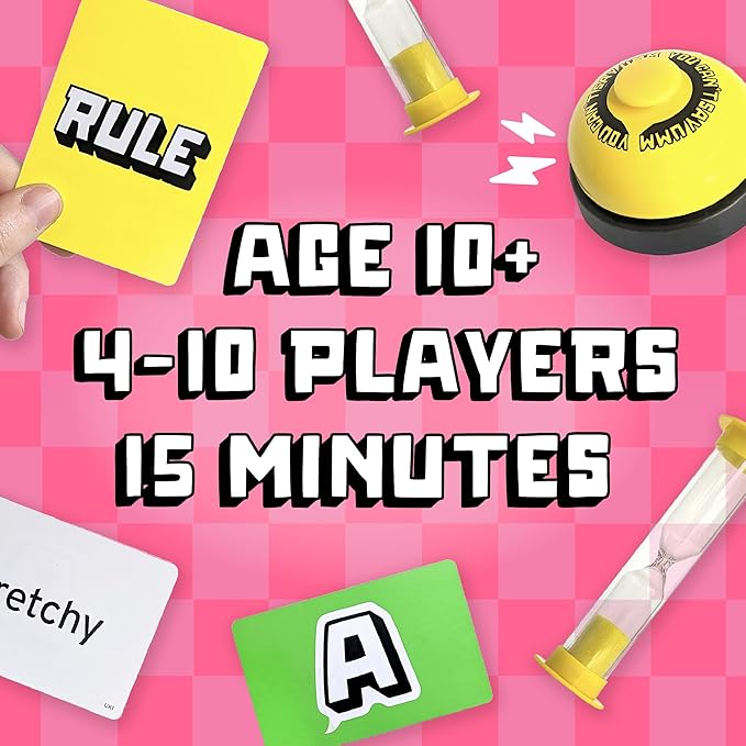 You Can't Say UMM: A Party Game for Families and Adults, Fast-Paced Family Word Game, Must Have for Board Night, Bonus Content Included